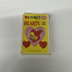 Vintage Wendy's Hearts Card Game Harvey Cartoons Comics No. 447 USA Warren